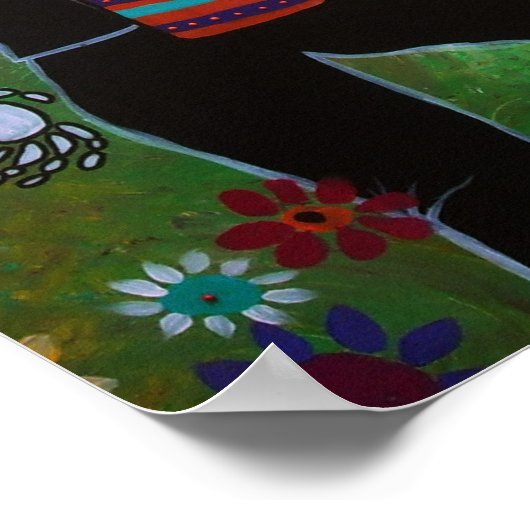 Dag van het doddansende paar poster (Hoek)