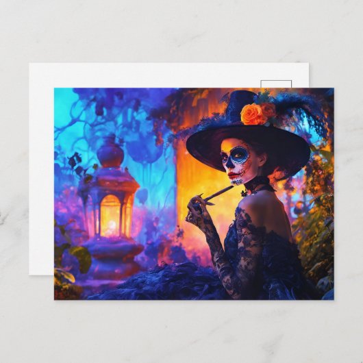 Dag van het Dode Briefkaart (Voorkant / Achterkant)