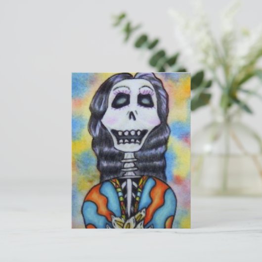 Dag van het Dode Briefkaart (Staand voorkant)