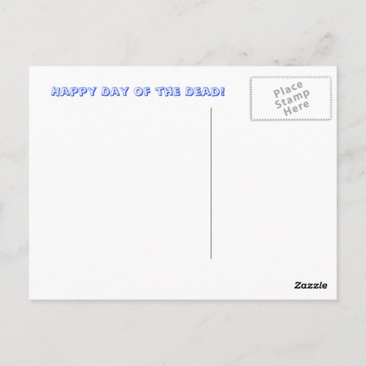 Dag van het Dode Briefkaart (Achterkant)