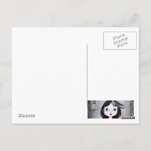 Dag van het dode Briefkaart (Achterkant)