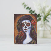 Dag van het dode briefkaart door Renee Lavoie (Staand voorkant)