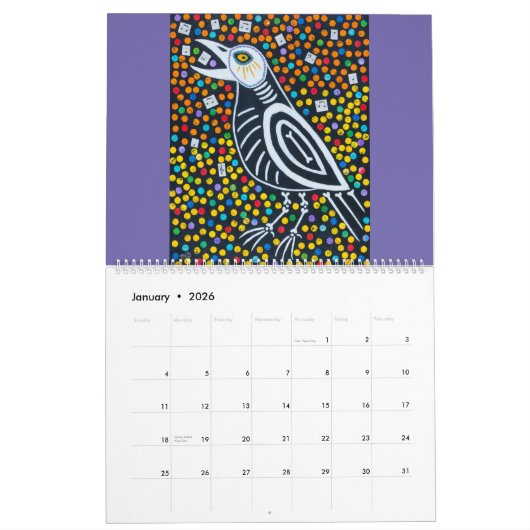 Dag van het dode dier Agenda Kalender (Jan 2026)