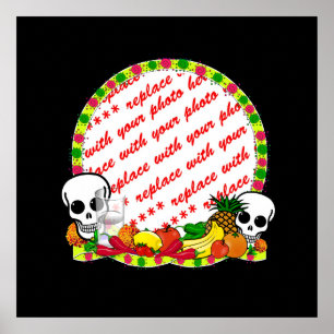 Dag van het dode Foto Lijst Poster