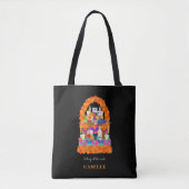 Dag van het dode halloween feest tote bag (Voorkant)