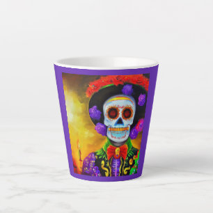 Dag van het Dode Man 1 Latte Mok