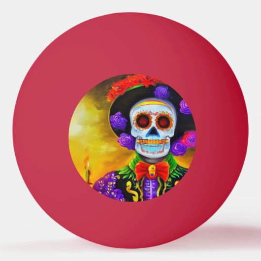 Dag van het Dode Man (1) Pingpongbal (Voorkant)