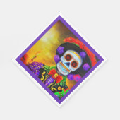 Dag van het Dode Man 1 Servet (Hoek)