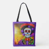 Dag van het Dode Man 1 Tote Bag (Achterkant)