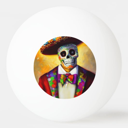 Dag van het Dode Man (3) Pingpongbal (Voorkant)