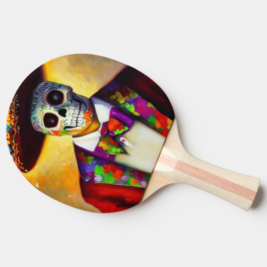 Dag van het Dode Man (3) Tafeltennisbatje (Zijkant)