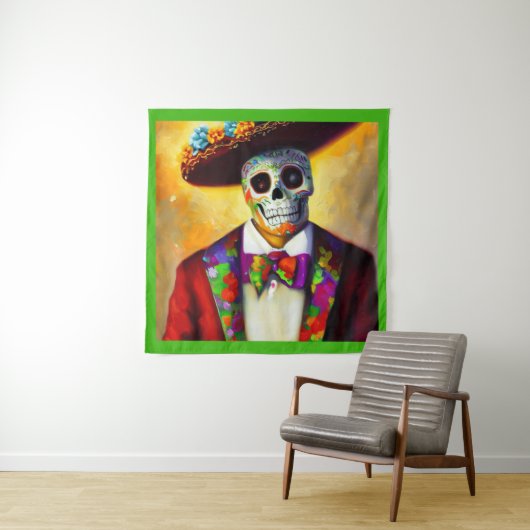 Dag van het Dode Man 3 Wandkleed (In situ)