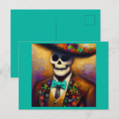 Dag van het Dode Man 4 Briefkaart (Voorkant / Achterkant)