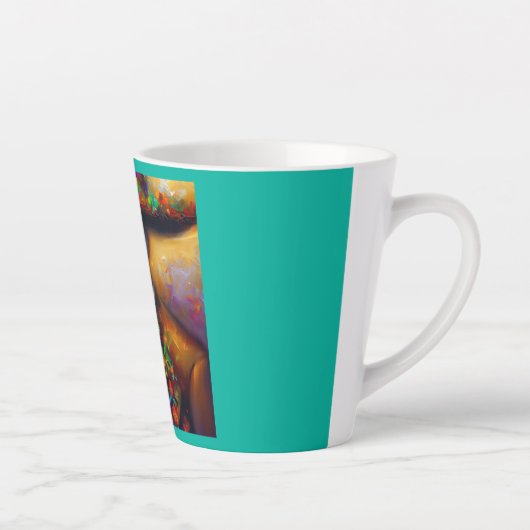 Dag van het Dode Man 4 Latte Mok (Rechts)