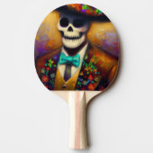 Dag van het Dode Man (4) Tafeltennisbatje (Achterkant)