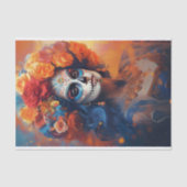 Dag van het Dode Meisje 6 Decoupage Papier (Voorkant)