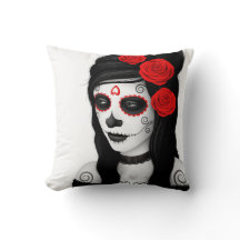 Dag van het dode meisje met Rozen White