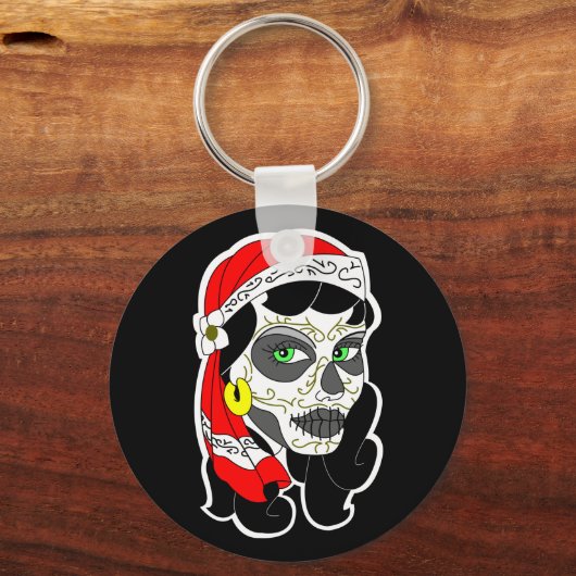 Dag van het dode meisje sleutelhanger (Voorkant)
