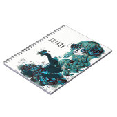 Dag van het dode Mexicaanse meisje van de Suikerme Notitieboek (Linkerzijde)