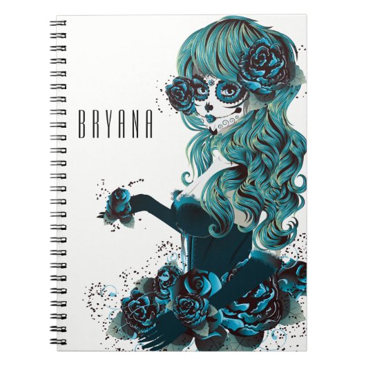 Dag van het dode Mexicaanse meisje van de Suikerme Notitieboek (Voorkant)