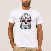 Dag van het dode Mexicaanse T-shirt (Voorkant)