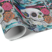 Dag van het dode omslagpapier cadeaupapier (Rol Hoek)