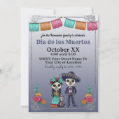 Dag van het dode paar en kat kaart (Voorkant)