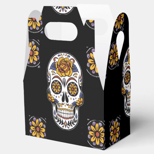 Dag van het dode patroon bedankdoosjes (Geopend)