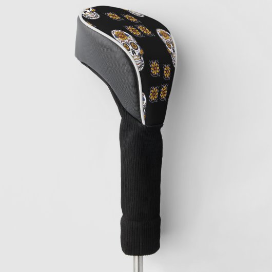 Dag van het dode patroon golfheadcover (Schuin)