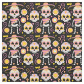 Dag van het dode patroon stof (Swatch)