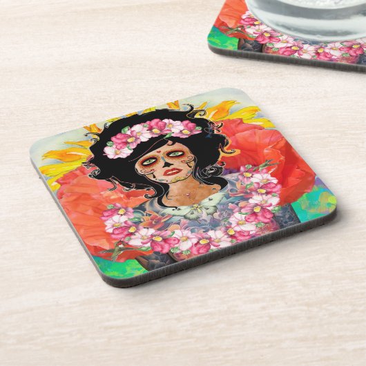 Dag van het dode plastische onderzetter (Linkerzijde)