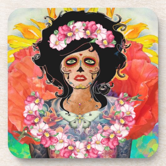 Dag van het dode plastische onderzetter (Voorkant)