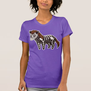 Dag van het Dode Pony Skelet T-shirt