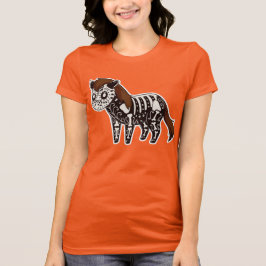 Dag van het Dode Pony Skelet T-shirt