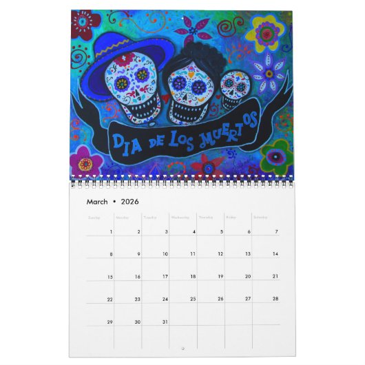 DAG VAN HET DODE PRISARTS-COLLECTIE KALENDER (Mar 2026)