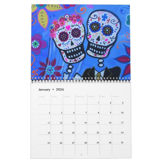 DAG VAN HET DODE PRISARTS-COLLECTIE KALENDER (Jan 2026)