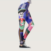 Dag van het dode skelet Mariachi Dancer Leggings (Rechts)