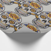 Dag van het dode verpakkingspapier cadeaupapier (Hoek)