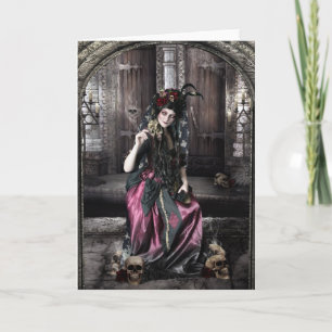 Dag van het dode Wenskaart Kaart