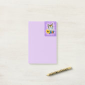 Dag van het dode zonnebloem Suikerblok Post-it® Notes (Op bureau)