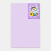 Dag van het dode zonnebloem Suikerblok Post-it® Notes (Voorkant)