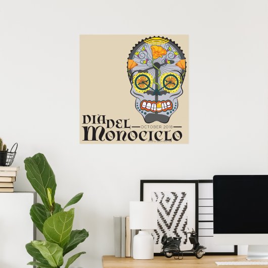 DAG VAN HET DOOD MUNI LGO 2018 GEBEURTENIS poster (Thuiskantoor)