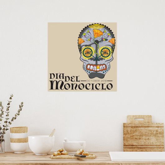 DAG VAN HET DOOD MUNI LGO 2018 GEBEURTENIS poster (Keuken)