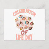 Dag van het leven - dag van waardering uitnodiging briefkaart (Voorkant)