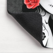 Dag van het meisje met de dikke suikerschedel - gr muismat (Hoek)