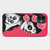 Dag van het meisje met de dikke suikerschedel - ro Case-Mate iPhone case (Achterkant (horizontaal))