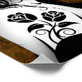 Dag van het meisje met de dode suikerschedel - Bru Poster (Hoek)