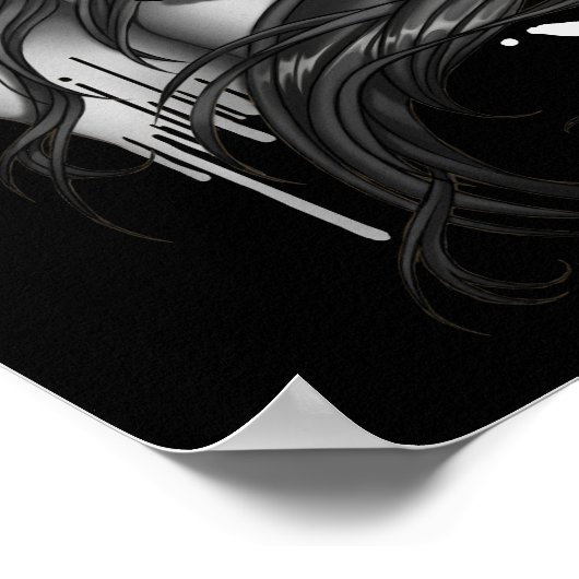 Dag van het meisje met de dode suikerschedel poster (Hoek)