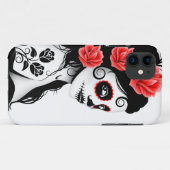 Dag van het meisje met de dode suikerschedel - wit Case-Mate iPhone case (Achterkant (horizontaal))
