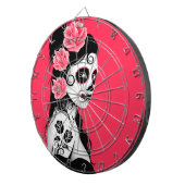 Dag van het meisje van de dode suikerschedel - Roz Dartbord (Voorkant Rechts)